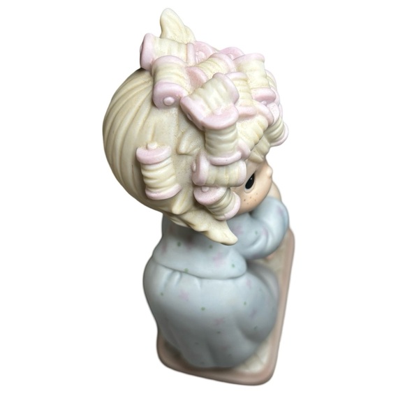 Precious Moments, 1986,The Spirit Is Willing but The Flesh is Weak, great cond. - Picture 5 of 7